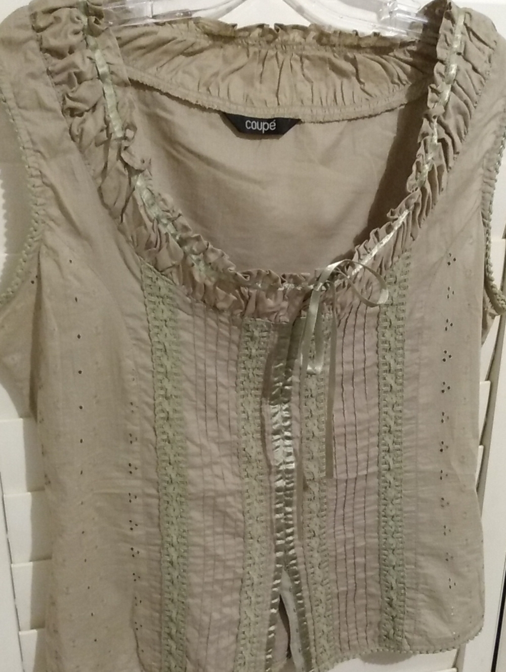 Sage Green Summer Top